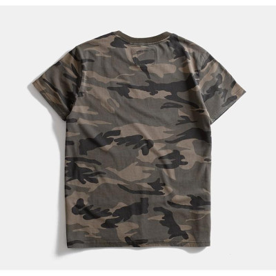 Áo thun cổ tròn phong cách Retro_dã ngoại