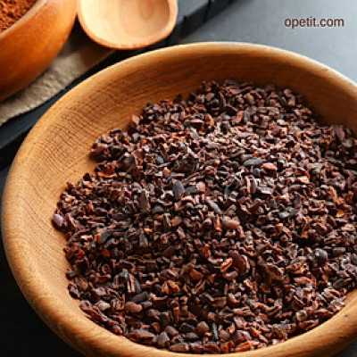Cacao Nibs, Cacao ngòi, Nhân hạt cacao rang 500g O