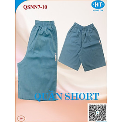 Quần short huongtam nam cao cấp(QSNN7). Chất liệu vải loại tốt: mềm mại, thoáng mát, không phai màu. 