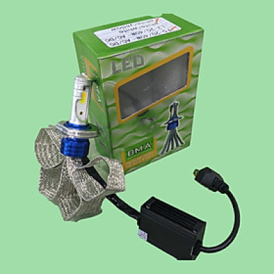 Đèn Pha Ô Tô Xe Máy BMA F5: Siêu Sáng Cos Vàng & Pha Trắng Loại Tốt - Chất Lượng Đến Từ QN LEDLIGHT