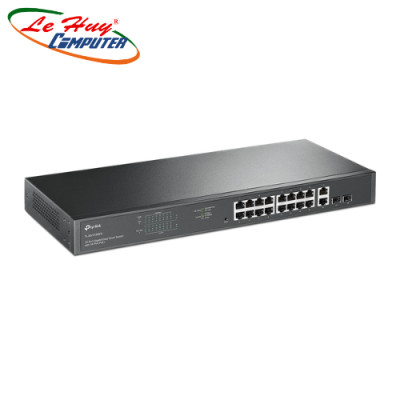 Switch TP-LINK TL-SG1218MPE | Switch Chia Mạng 18 Cổng Gigabit - 16 Cổng PoE+ 250W + Easy Smart - Hàng chính hãng