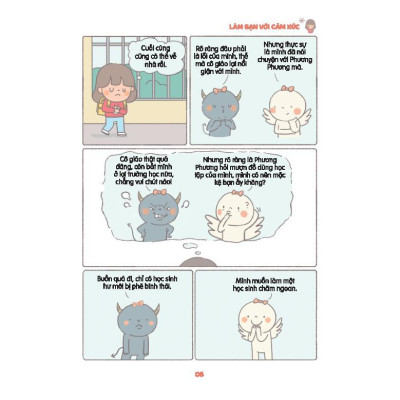 Sách - Tâm Lý Học Dành Cho Học Sinh Tiểu Học - Làm Bạn Với Cảm Xúc - Minh Thắng