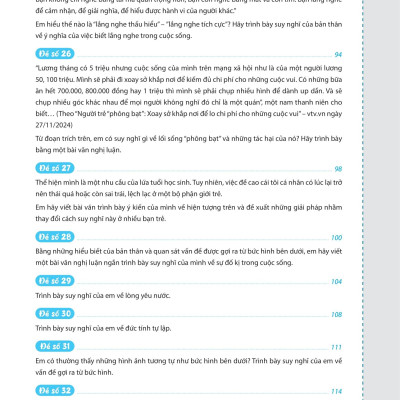 Sách - Các Bài Văn Chuyên Sâu Nghị Luận Xã Hội Ngữ Văn 9