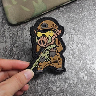 Patch_miếng dán velcro PVC 5.11_chiến thuật