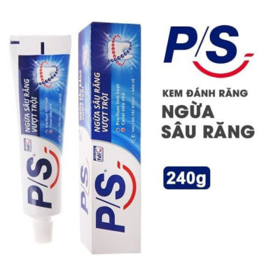 Combo 2 Kem Đánh Răng P/S Ngừa Sâu Răng Vượt Trội 230G