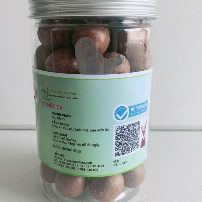 Hạt mắc ca tây nguyên cao cấp (500gr)