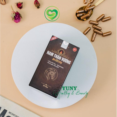 Tăng Cường Sinh Lý Nam Giới Nam Thận Vương Power VAK Giảm Xuất Tinh Sớm Bổ Thận Tráng Dương, Hộp 30 Viên