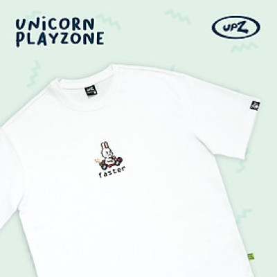 UPZ Áo Thun In Logo Pixel (4 Hình)