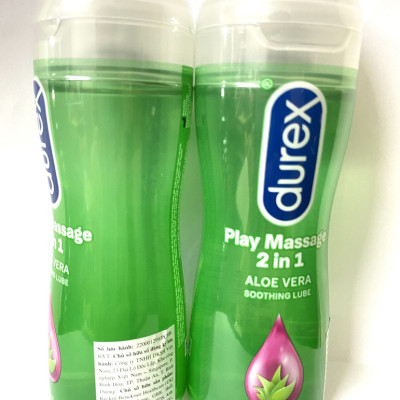 Gel Bôi Trơn Durex Play Massage 2in1 - Mát Xa Body - Hương Thơm Nha Đam