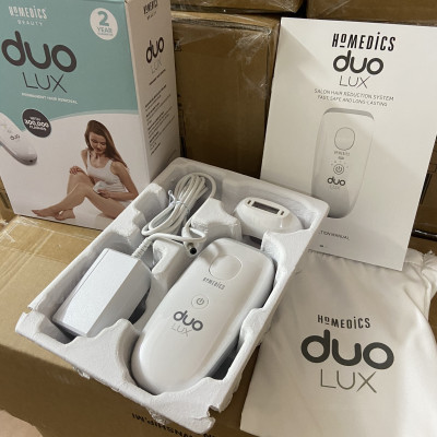 Máy triệt lông cá nhân USA (300.000 flash) HoMedics IPL-HH390 công nghệ kép IPL&AFT , cảm biến màu da tự động,nhập khẩu USA