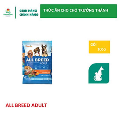 Vemedim All breed Adult thức ăn dành cho chó trưởng thành với vị bò rau củ, gói 100g/500g/1kg