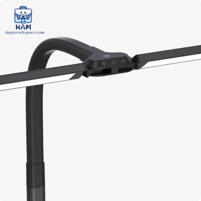 Đèn chiếu sáng kẹp bàn HyperWork Luna HPW-DL01 có núm điều khiển
