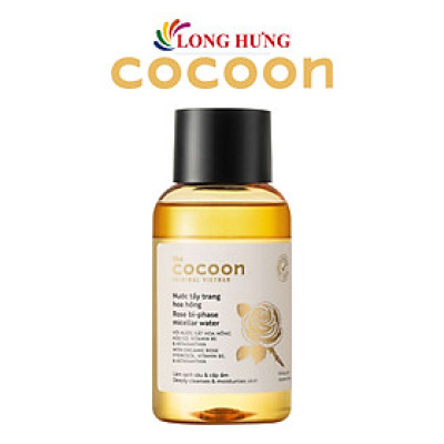 Nước tẩy trang hoa hồng Cocoon làm sạch và cấp ẩm (140ml/310ml/500ml) - Hàng chính hãng