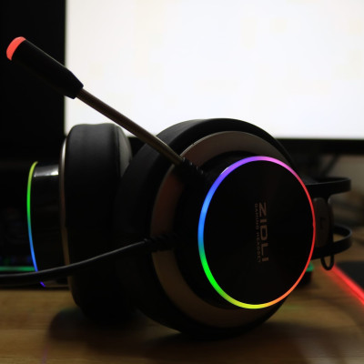 Tai Nghe Zidli ZH20 âm thanh 7.1 micro chống ồn_Hàng chính hãng