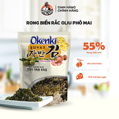 Rong Biển Rắc Oliu Phô Mai Okenki Ông Chà Và 43g – Hàng chính hãng