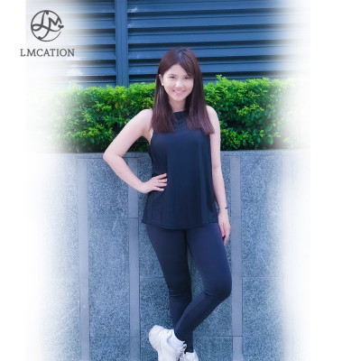 Áo Thun Thể Thao LMcation Josie - Màu Đen