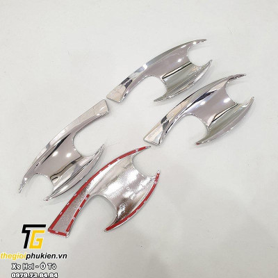 Bộ ốp tay nắm, hõm cửa xe Ford Ecosport 2014-2020 mạ Crom