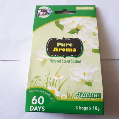 Hộp 3 túi thơm phòng Mr. Fresh Hàn Quốc hương ngàn hoa khử mùi tủ quần áo (10g/gói)