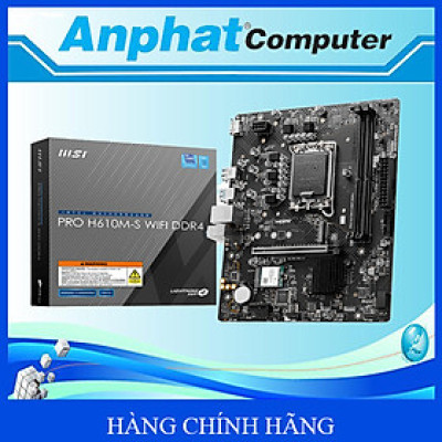 Bo Mạch Chủ Main MSI PRO H610M-S WIFI DDR4 Socket LGA1700 - Hàng Chính Hãng