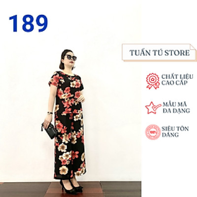 Thời Trang Trung Niên - Bộ Lụa Hàn Châu Dành Cho Các Bà Các Mẹ 2022 - Tuấn Tú Store