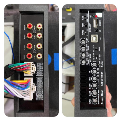 Bộ DSP DR 6.1 Suit kết nối  XLR cùng loa sub điện hiệu năng cao độ loa 3way tiện lợi