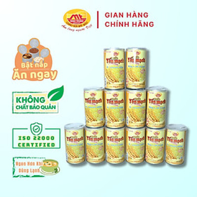 Cháo yến mạch Minh Trung 365g - Cháo YM 12 (combo 12 lon)