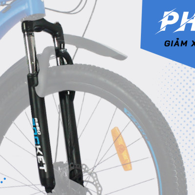 Xe đạp Tekko thể thao R250 cỡ 26 inch - Phù hợp với người cao từ 1m45 trở lên