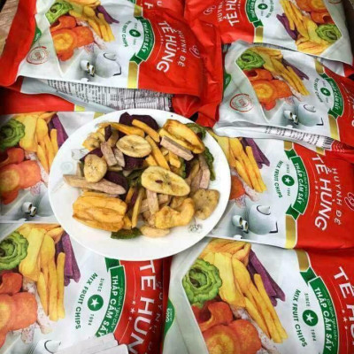 Trái cây sấy khô thập cẩm Huynh Đệ Tề Hùng 1kg ( 2 túi 500g)