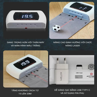 Thảm Putting Laser đo khoảng cách Puttist