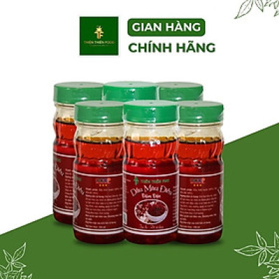 Dầu Màu Điều 100ml Thiên Thiên Food Gia vị nấu ăn (Lốc 6 chai)