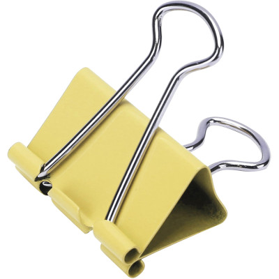 Kẹp Bướm Màu Deli 32mm 8553 