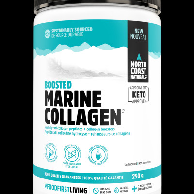 Bột Collagen Boosted Marine Collagen North Coast Naturals Hộp 250g