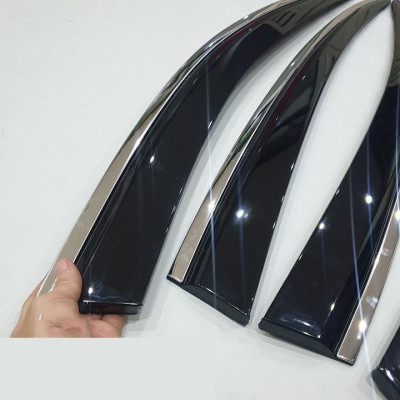 Vè che mưa xe Attrage 2016-2022 chỉ inox cao cấp