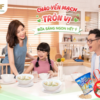 Thùng 24 ly cháo yến mạch dưỡng sinh ăn liền Tâm Minh (24 ly x 43 gam)