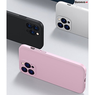 Ốp lưng dành cho iPhone 13 Promax/ 13/ 13 Pro Baseus Liquid Silica Gel Protective Case_ Hàng Chính Hãng