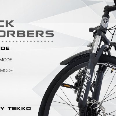 Xe đạp Tekko thể thao Rocket R200 Khung nhôm, cỡ 26 inch - Phù hợp với người cao từ 1m45 trở lên