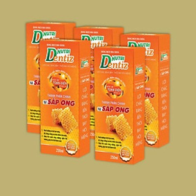 Combo 5 chai Dung dịch Nutridentiz (250ml/1 chai)