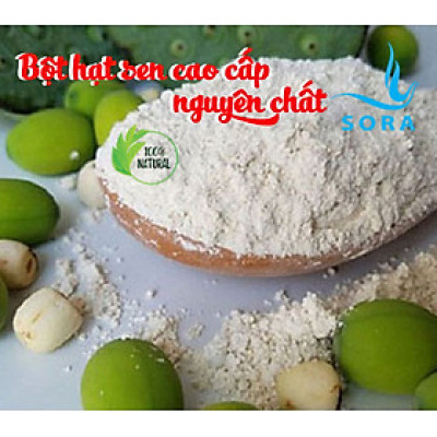 Sora Bột hạt sen cao cấp nguyên chất