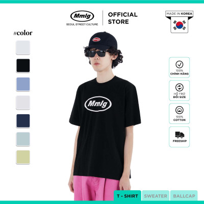Áo thun Mmlg HF-T tay ngắn cổ tròn - cho nam, nữ, unisex - MMLGT008
