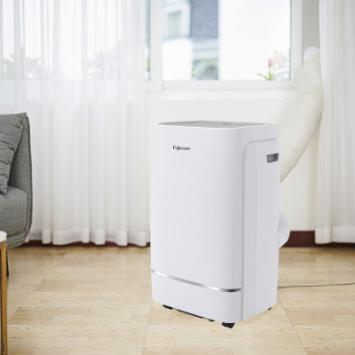 Máy lạnh di động 12.000 BTU FUJIHOME PAC12, máy lạnh đứng di động mini kết nối Wifi điều khiển qua App, 4 chức năng, làm lanh, hút ẩm, lọc không khí, quạt - Hàng chính hãng