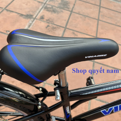 Xe đạp thể thao Vinabike cỡ 24, 26in 3 màu xanh/đỏ/đen, Phù hợp với người cao 1m35 trở lên