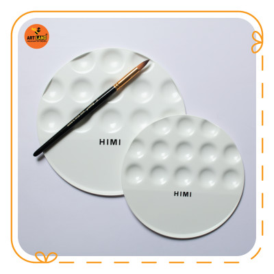 Khay Pha Màu Bảng Tròn HIMI UFO Miya Palette Đĩa Bay - Đồ dùng học vẽ