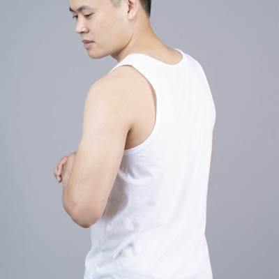 áo ba lỗ nam, áo 3 lỗ nam sợi cotton Organic mềm mịn siêu thoáng mát thấm hút mồ hôi JAMANO