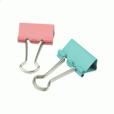 Kẹp giấy nhiều màu Hồng Hà 25mm 6640 (hộp 48 chiếc)