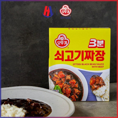 Sốt tương đen thịt bò ăn liền Ottogi 200g