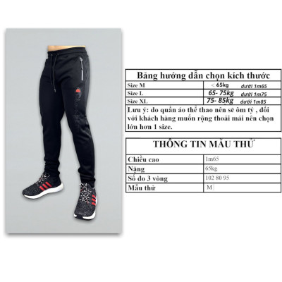 Quần dài gym nam DO GYM SHOP dáng quần ôm thể thao, thun polyester co giãn thoáng mát không xù lông