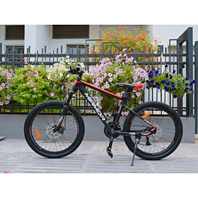 XE ĐẠP ĐỊA HÌNH MTB MIAMOR HERO SIZE 22-2022 ĐEN XANH LÁ MẠ 