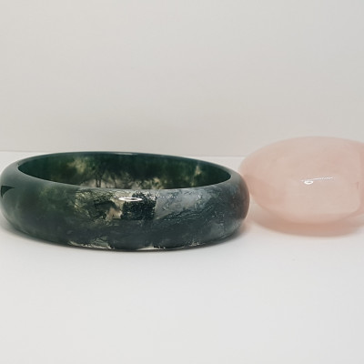 Vòng tay đá băng ngọc thủy tảo