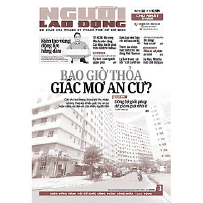 Nhật báo Người Lao Động từ ngày 15-09-2025 đến 21-09-2025