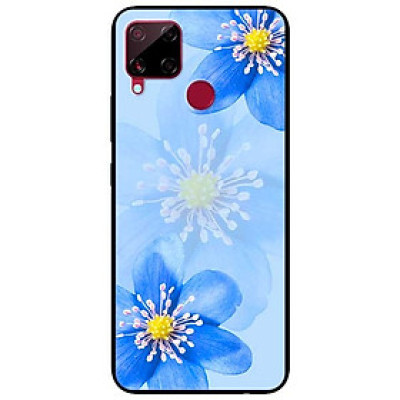Ốp lưng dành cho Realme C15 mẫu Hoa Lan Xanh